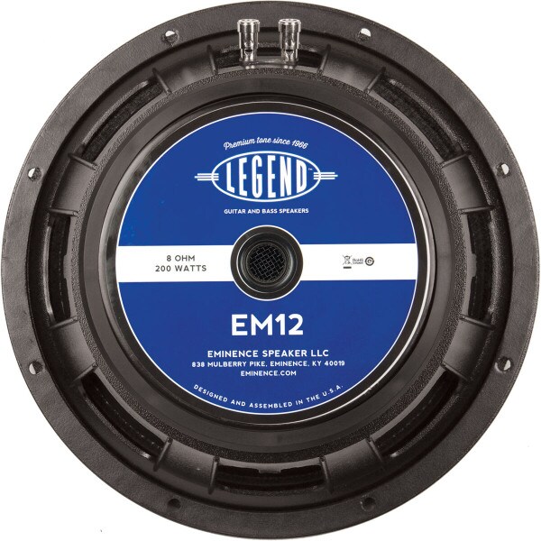 Main product image for Eminence Legend EM-12 12" Guitar Speaker 8 Ohm 290-4801